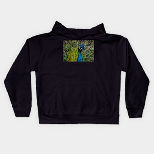 Peacock. Kids Hoodie